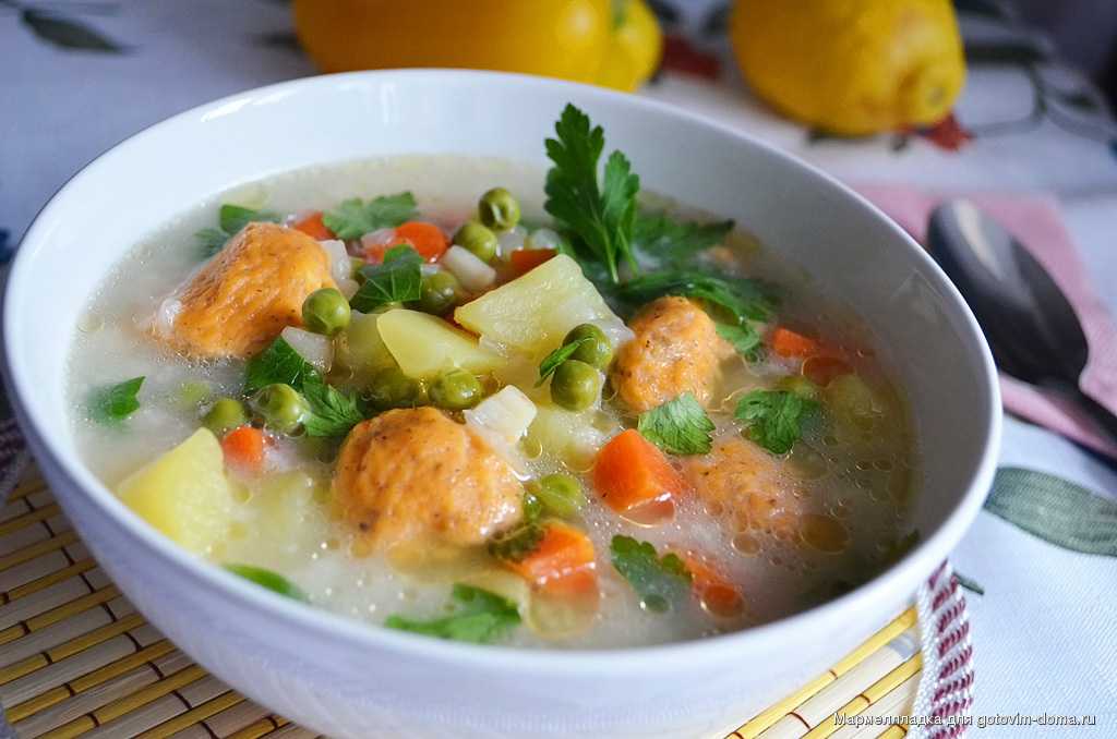 Гороховый суп для детей, пошаговый рецепт первого блюда для ребенка