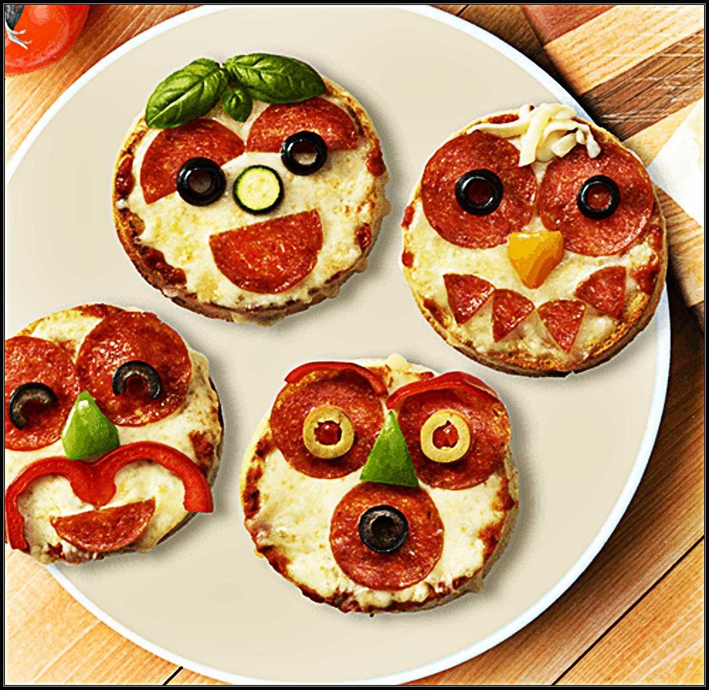 Готовим домашние мини-пиццы для детей