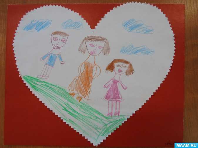 Как нарисовать семью легко и быстро: карандашный рисунок для детей и начинающих художников