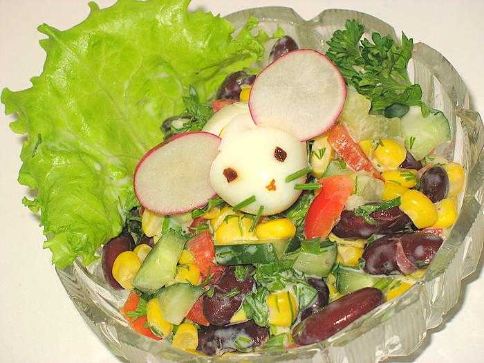 Самый лучший овощной салат для детей