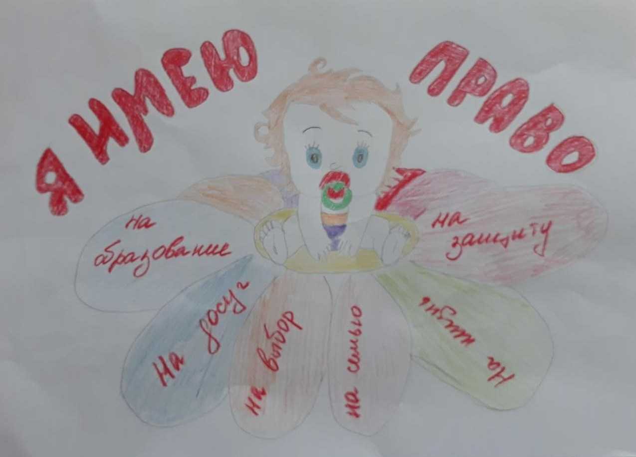 Рисунок права детей – что нарисовать ребенку для школы на тему «я и мои права»? — море позитива