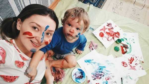 Рисование пальчиками и ладошками с детьми 1-3 лет – 6 идей пальчиковых рисунков с малышами