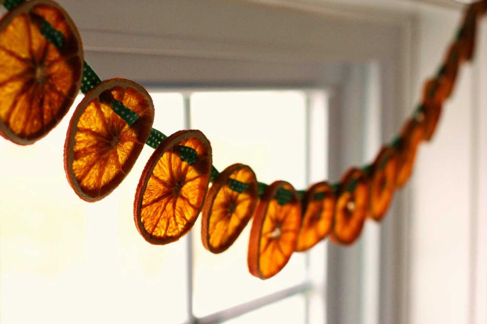 Как правильно сушить апельсины для декора