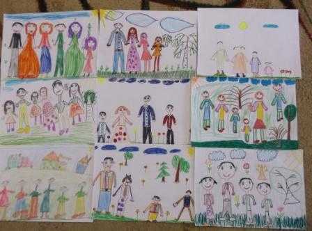 Рисование в доу: «моя семья». занятие по рисованию в детском саду на тему «моя семья»