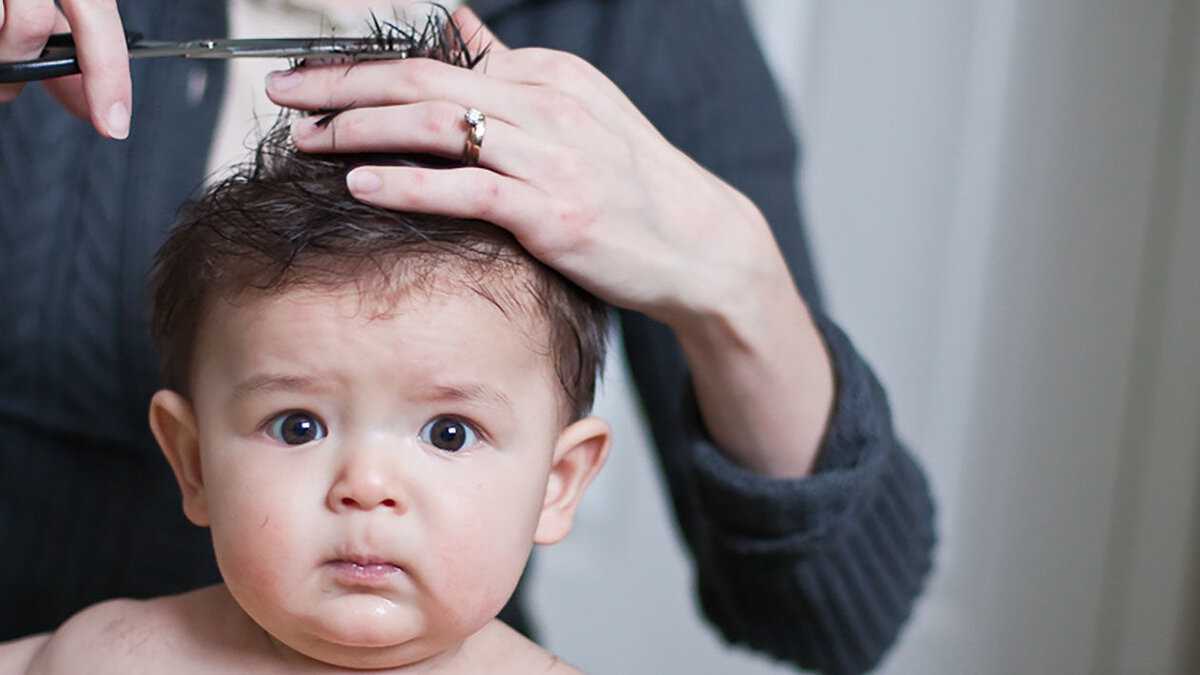 Как подстричь малыша у мужчины