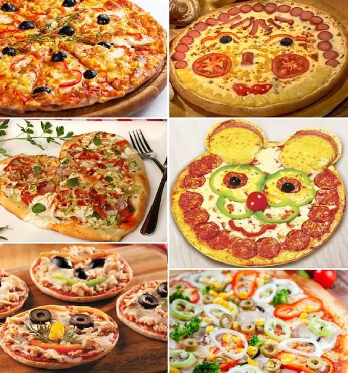 Пицца детская - рецепт для детей (мини-пицца в домашних условиях)