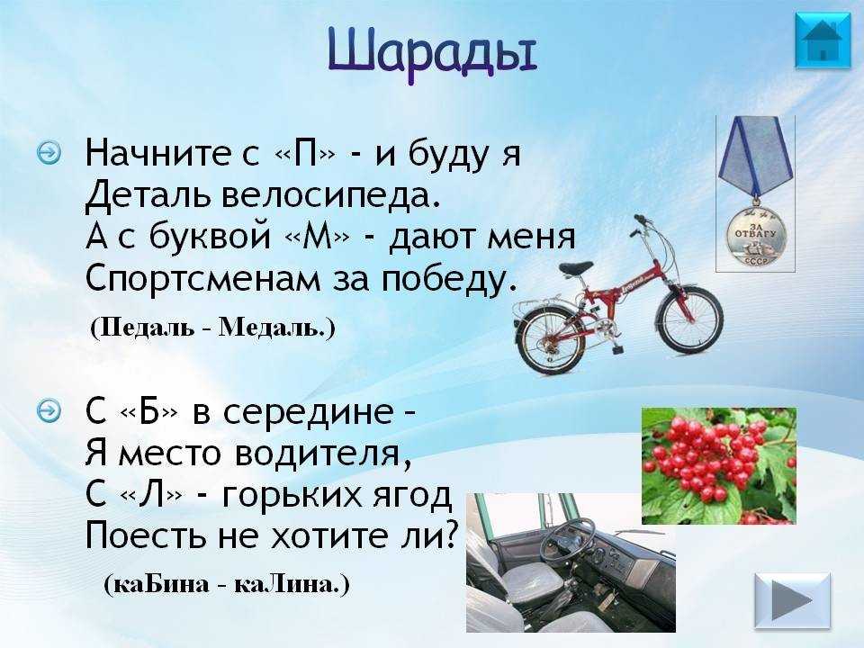 Картинки для шарад