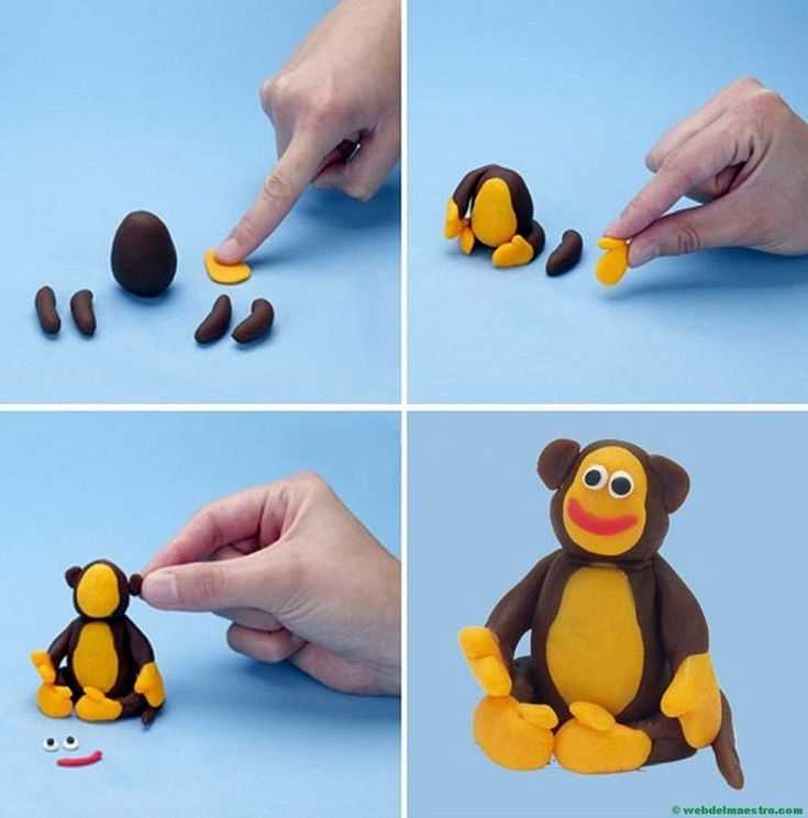 Лепка с детьми 1 - 3 лет. идеи и шаблоны для лепки с малышами.