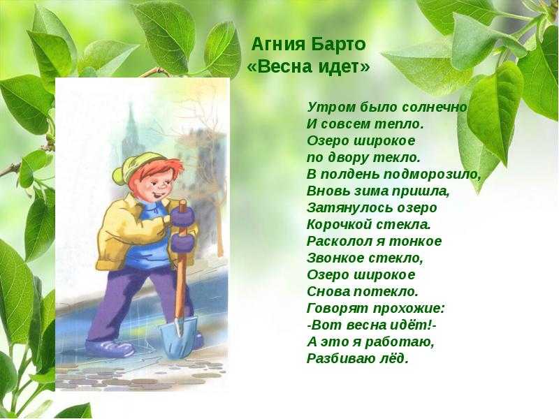 Детские стихи про весну для 6, 7 лет | детские стихи